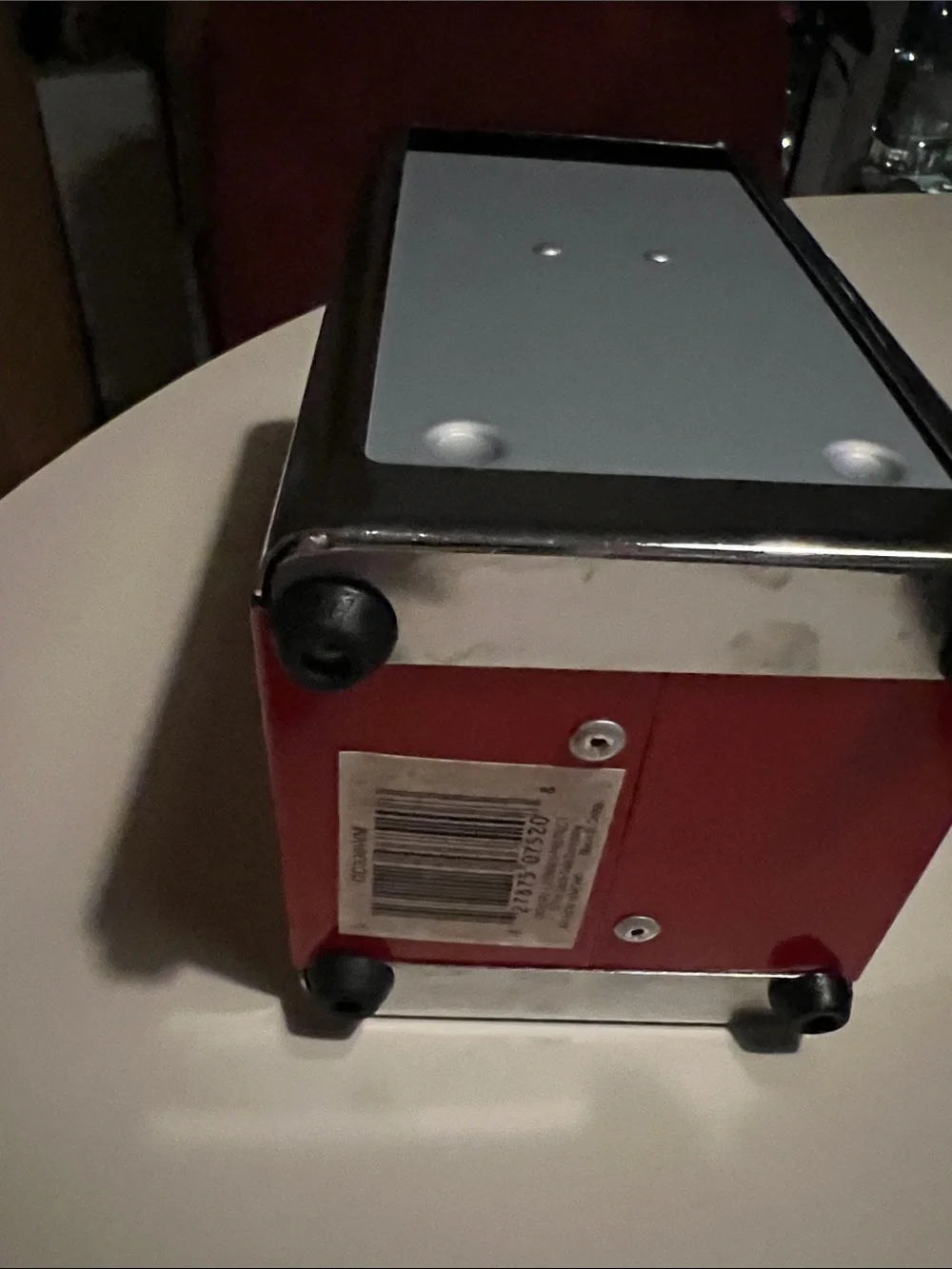Coca Cola Red and Chrome Retro Countertop Napkin Holder